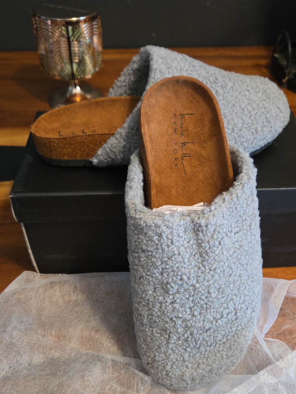Nicole Miller Bondy Slippers Size 7